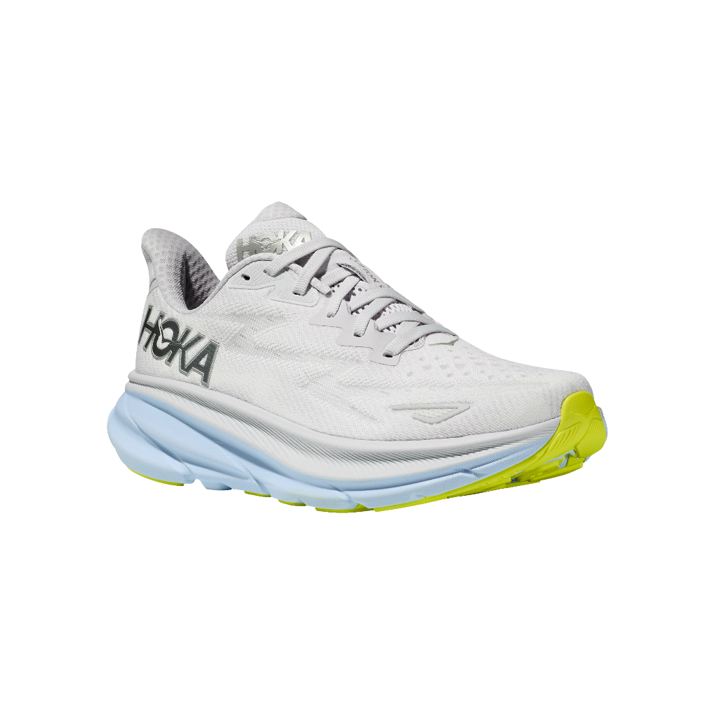 HOKA ONE ONE Clifton 9 Womens Shoes Size 10, Color: Nimbus Cloud/Ice Water  