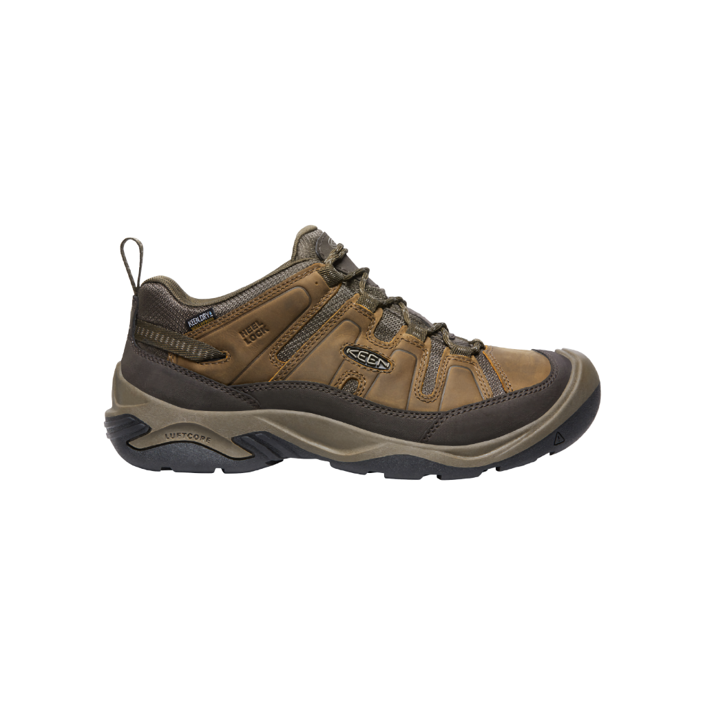 Keen Men's Circadia Waterproof Low Wide Shitake/Brindle – Brown's Shoe ...