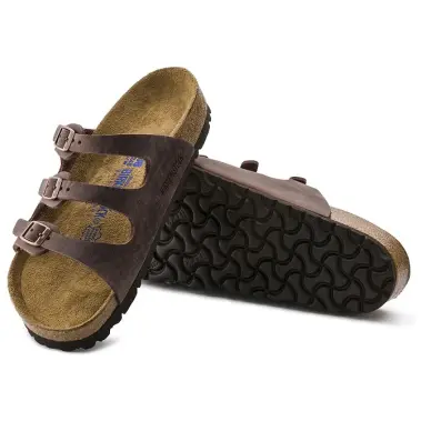Image 5 of Birkenstock Florida Soft Footbed Oiled Leather Regular Women's