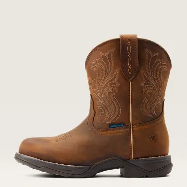 Image 2 of Ariat Anthem Round Toe Shortie Waterproof Women's
