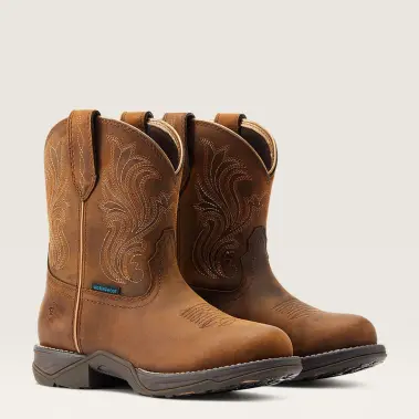 Image 3 of Ariat Anthem Round Toe Shortie Waterproof Women's