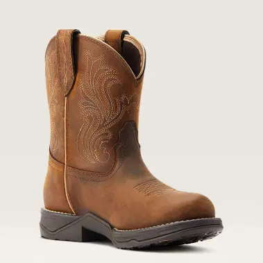 Image 4 of Ariat Anthem Round Toe Shortie Waterproof Women's
