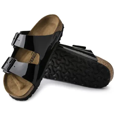 Image 2 of Birkenstock Arizona Birko-Flor Patent Regular Women's