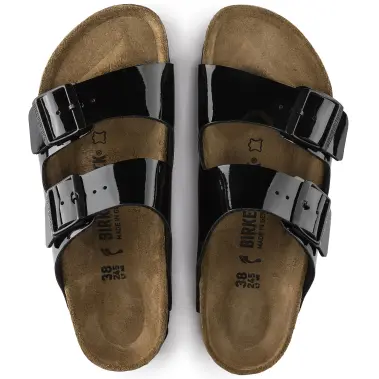 Image 3 of Birkenstock Arizona Birko-Flor Patent Regular Women's
