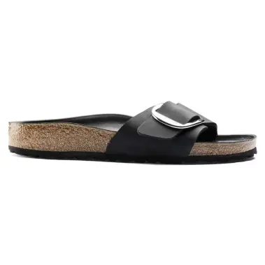 Image 4 of Birkenstock Madrid Big Buckle Oiled Leather Narrow Women's