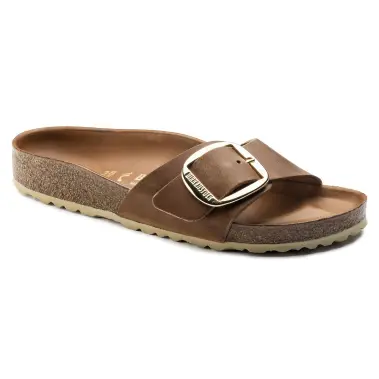 Image 2 of Birkenstock Madrid Big Buckle Oiled Leather Narrow Women's
