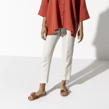Image 7 of Birkenstock Madrid Big Buckle Oiled Leather Narrow Women's