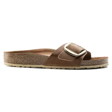 Image 9 of Birkenstock Madrid Big Buckle Oiled Leather Narrow Women's