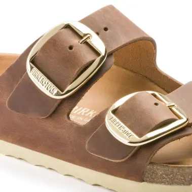 Image 6 of Birkenstock Arizona Big Buckle Oiled Leather Narrow Women's
