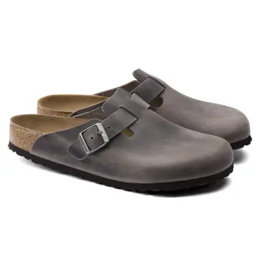 Image 8 of Birkenstock Boston Soft Footbed Oiled Leather Regular Men's