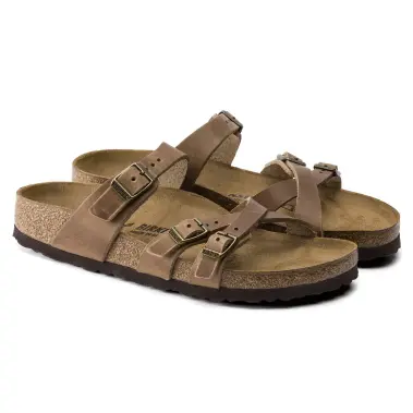 Image 9 of Birkenstock Franca Oiled Leather Narrow Women's