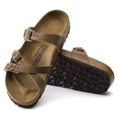 Image 12 of Birkenstock Franca Oiled Leather Narrow Women's