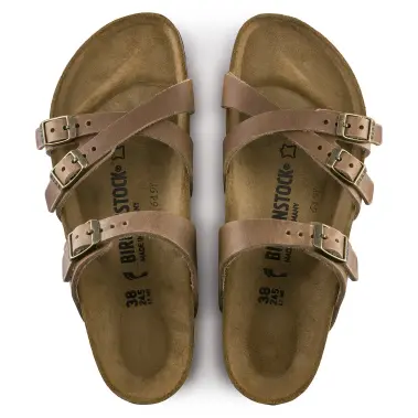 Image 13 of Birkenstock Franca Oiled Leather Narrow Women's