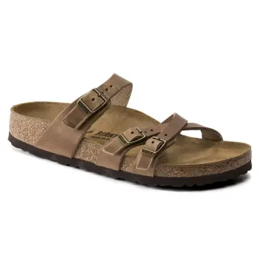 Image 2 of Birkenstock Franca Oiled Leather Narrow Women's