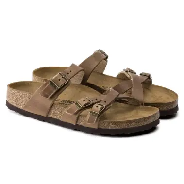 Image 4 of Birkenstock Franca Oiled Leather Narrow Women's