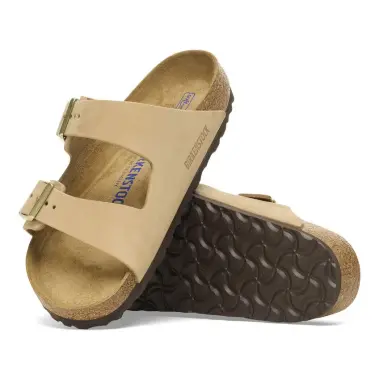 Image 5 of Birkenstock Arizona Soft Footbed Nubuck Regular Unisex