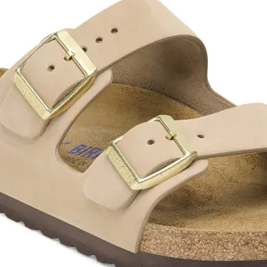Image 4 of Birkenstock Arizona Soft Footbed Nubuck Regular Unisex