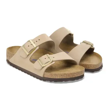 Image 6 of Birkenstock Arizona Soft Footbed Nubuck Regular Unisex