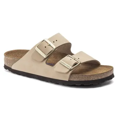 Image 2 of Birkenstock Arizona Soft Footbed Nubuck Narrow Women's