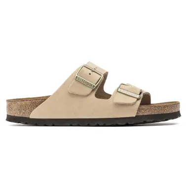 Image 10 of Birkenstock Arizona Soft Footbed Nubuck Narrow Women's