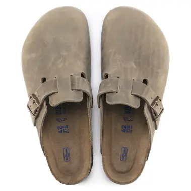 Image 6 of Birkenstock Boston Soft Footbed Oiled Leather Narrow Women's