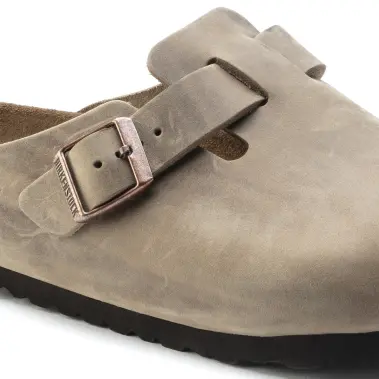 Image 4 of Birkenstock Boston Soft Footbed Oiled Leather Narrow Women's