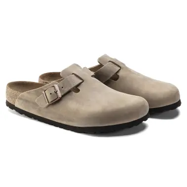 Image 6 of Birkenstock Boston Soft Footbed Oiled Leather Narrow Women's
