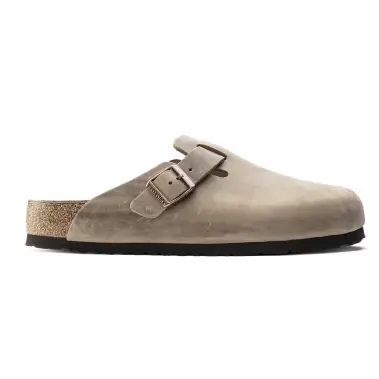 Image 8 of Birkenstock Boston Soft Footbed Oiled Leather Narrow Women's