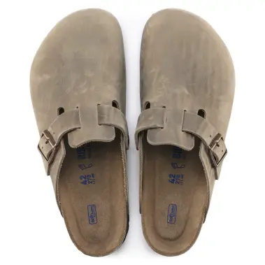 Image 12 of Birkenstock Boston Soft Footbed Oiled Leather Narrow Women's