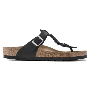Image 3 of Birkenstock Gizeh Braided Oiled Leather Regular Women's