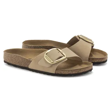 Image 5 of Birkenstock Madrid Big Buckle Nubuck Narrow Women's