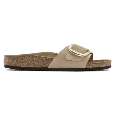 Image 6 of Birkenstock Madrid Big Buckle Nubuck Narrow Women's