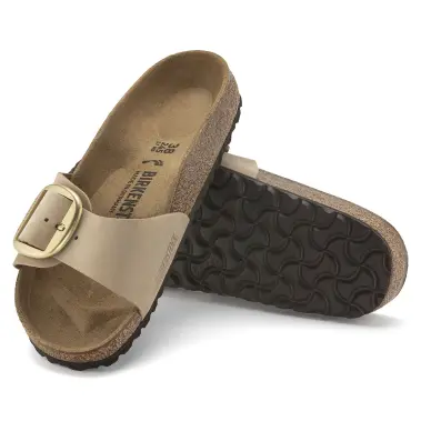Image 7 of Birkenstock Madrid Big Buckle Nubuck Narrow Women's
