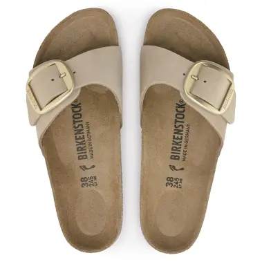 Image 8 of Birkenstock Madrid Big Buckle Nubuck Narrow Women's