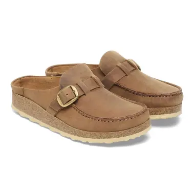 Image 3 of Birkenstock Buckley Natural Leather Oiled Narrow Women's