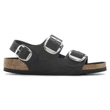 Image 7 of Birkenstock Milano Big Buckle Oiled Leather Narrow Women's