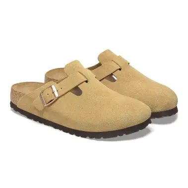 Image 3 of Birkenstock Boston Suede Leather Narrow Women's