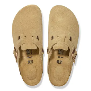 Image 4 of Birkenstock Boston Suede Leather Narrow Women's