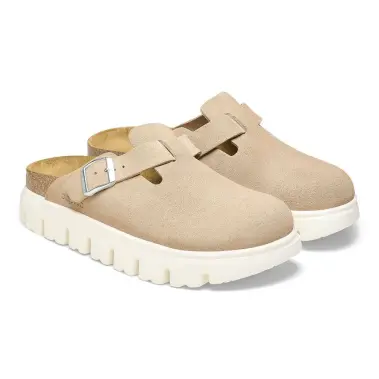 Image 3 of Birkenstock Boston Chunky Suede Leather Narrow Women's