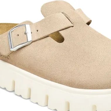 Image 5 of Birkenstock Boston Chunky Suede Leather Narrow Women's