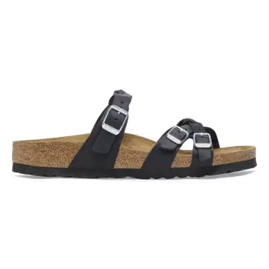Image 4 of Birkenstock Franca Braided Oiled Leather Regular Women's