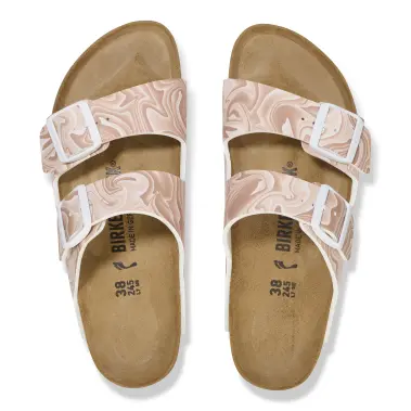 Image 3 of Birkenstock Arizona Birko-Flor Marble Narrow Women's