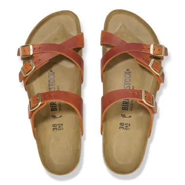 Image 3 of Birkenstock Franca Oiled Leather Regular Women's