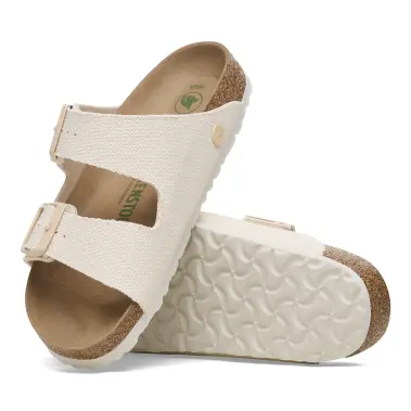 Image 2 of Birkenstock Arizona Vegan Rough Canvas Narrow Women's