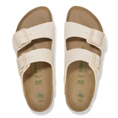 Image 3 of Birkenstock Arizona Vegan Rough Canvas Narrow Women's