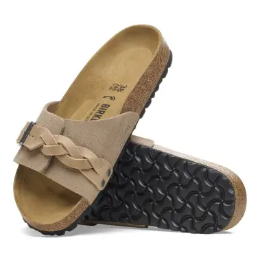 Image 2 of Birkenstock Oita Braided Suede Leather Narrow Women's