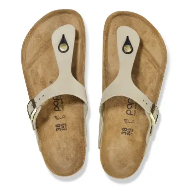Image 3 of Birkenstock Gizeh Flex Platform Nubuck Leather Regular Women's