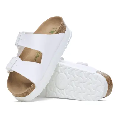 Image 2 of Birkenstock Arizona Flex Platform Vegan Birko-Flor Narrow Women's