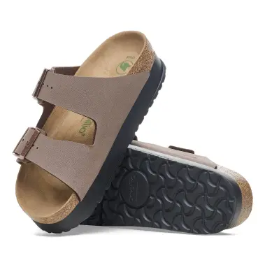 Image 2 of Birkenstock Arizona Flex Platform Vegan Birko-Flor Narrow Women's
