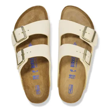 Image 3 of Birkenstock Arizona Soft Footbed Nubuck Leather Regular Women's